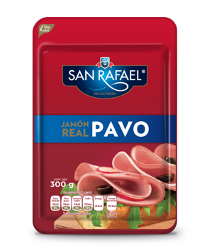 Jamón Real de Pavo San Rafael 300 g